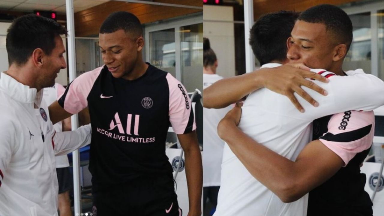 Kylian Mbappé da la bienvenida a Lionel Messi y lo califica de 'leyenda'
