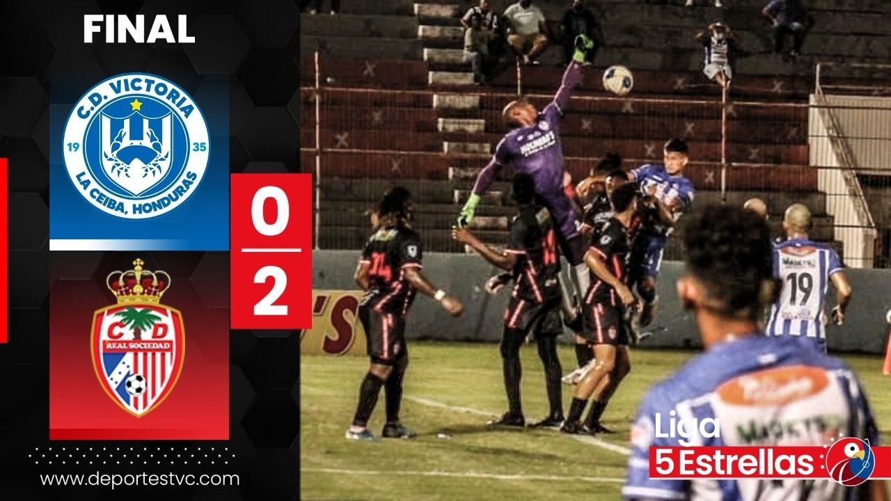 ¡Con golazos! Real Sociedad se impone al Victoria en La Ceiba