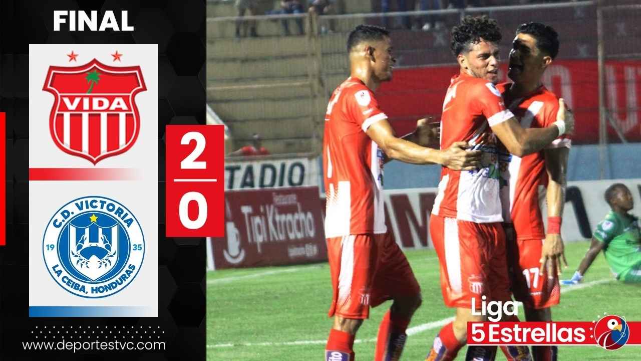 ¡Clásico Cocotero! Vida se impone al Victoria en un gran ambiente en La Ceiba