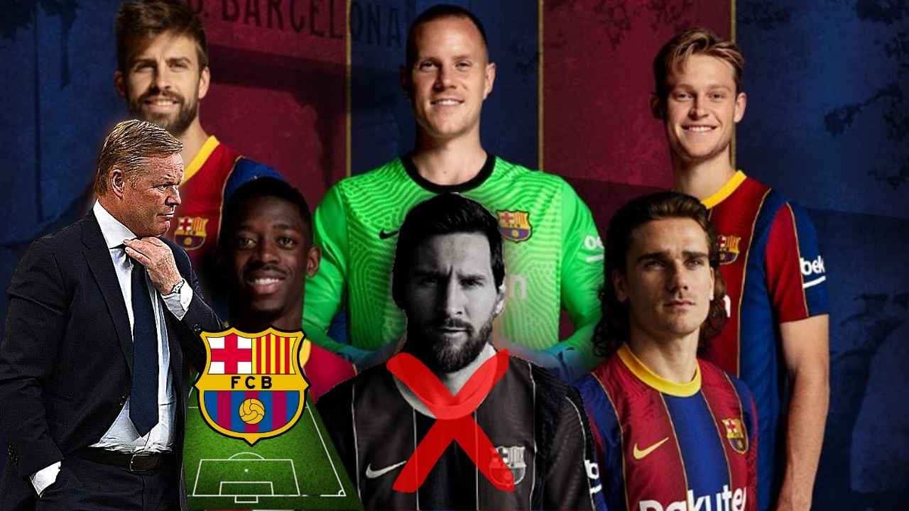 Sin Messi: Así sería el once titular de Barcelona para la siguiente temporada