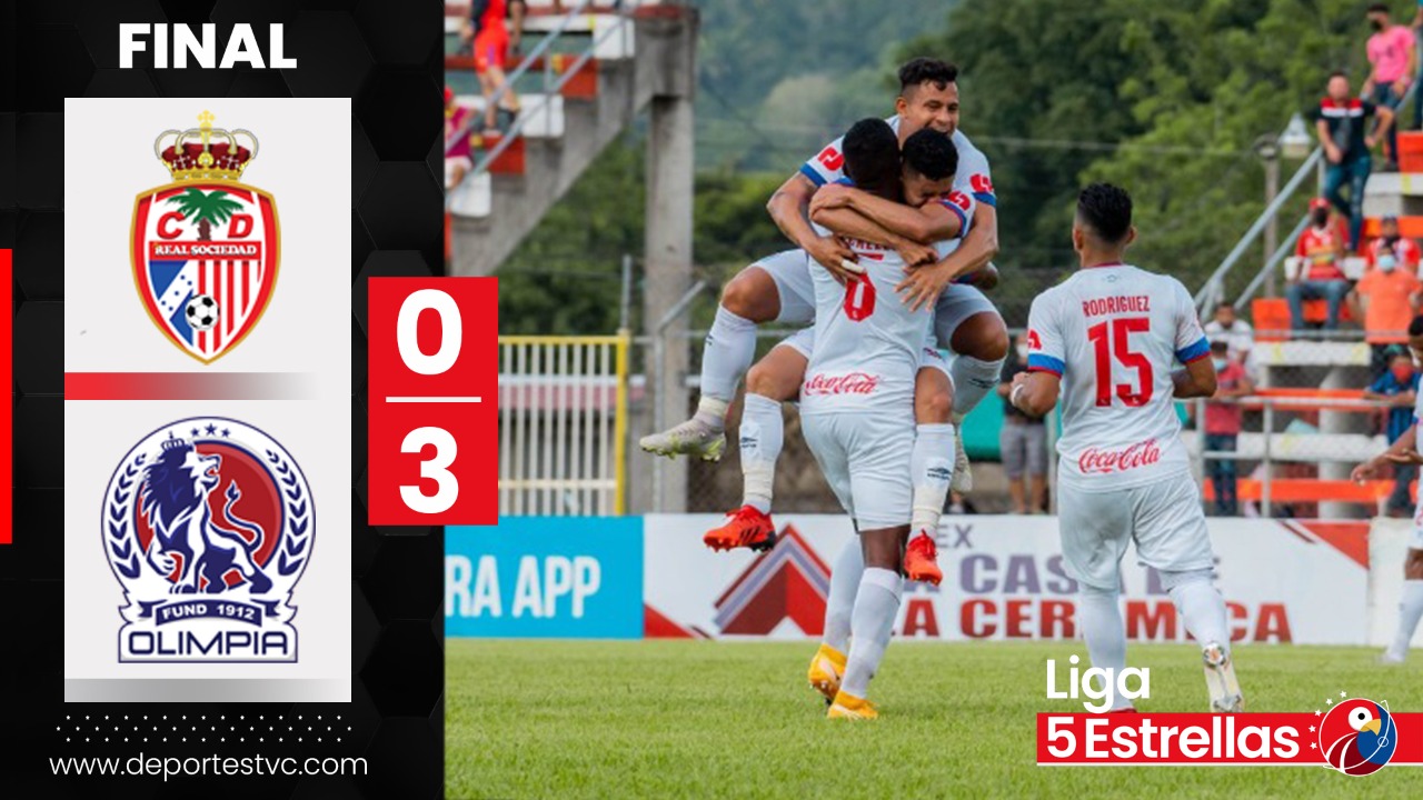 Olimpia le ganó al Real Sociedad en Tocoa sin 'haberse despeinado'