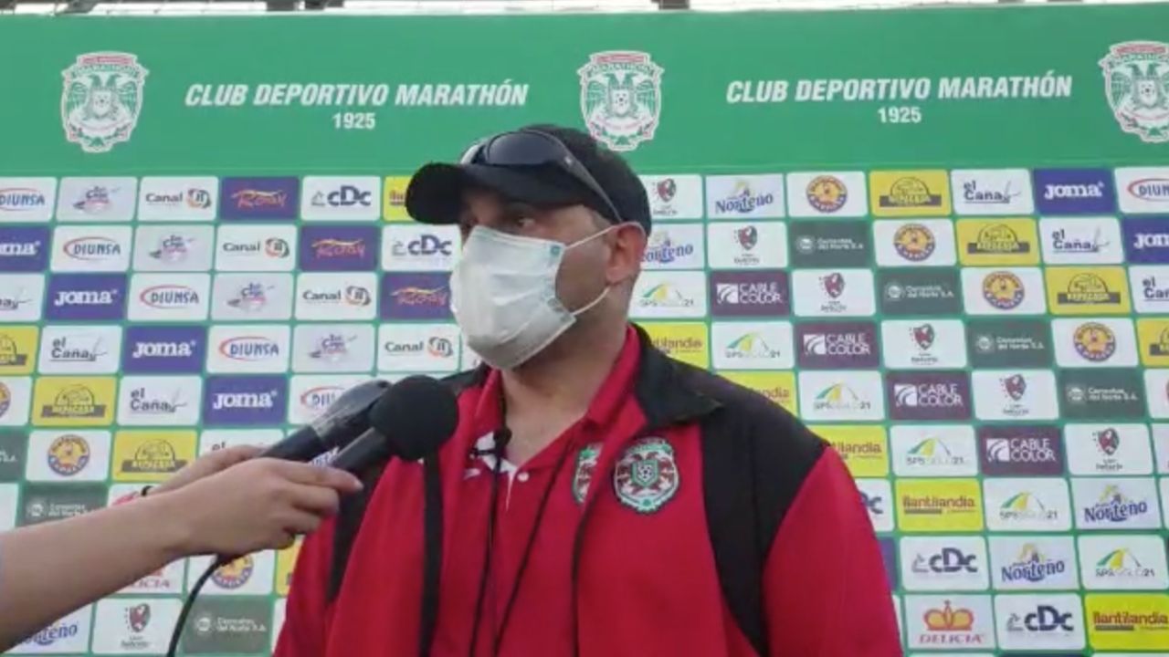 Tato García se quejó del arbitraje tras tercera derrota al hilo con el Marathón
