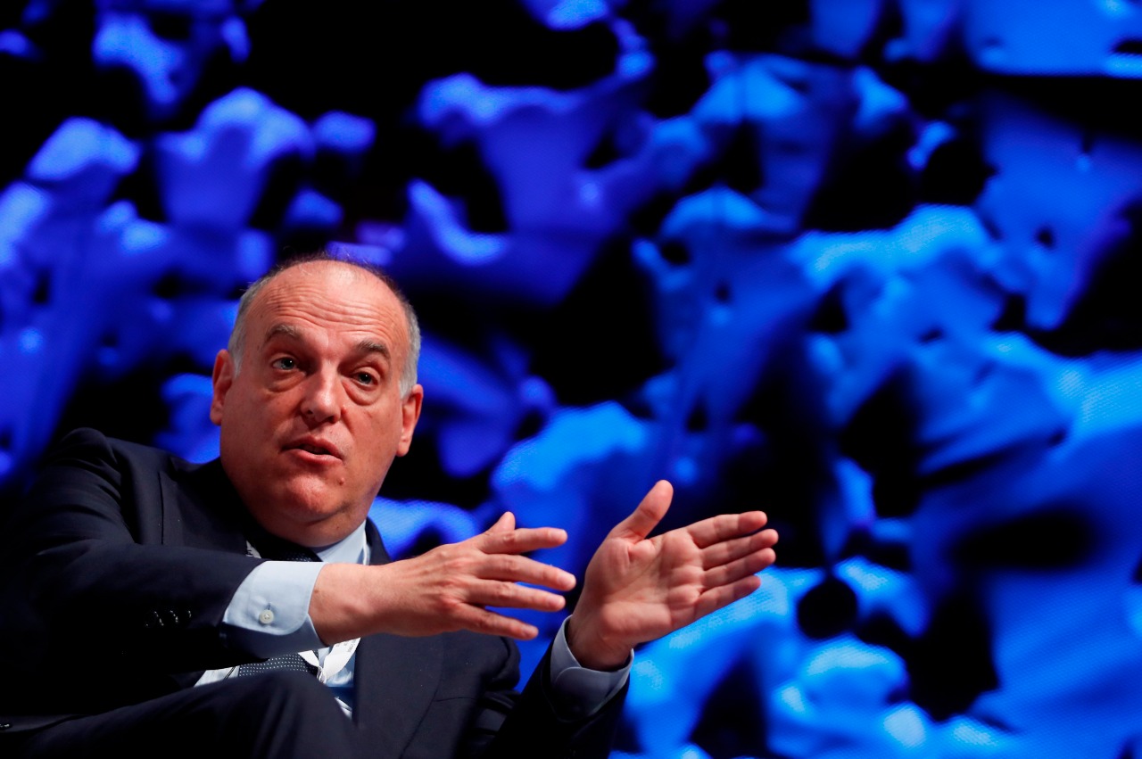 Javier Tebas: ‘Es tan peligroso tanto lo del PSG como lo de la Superliga’