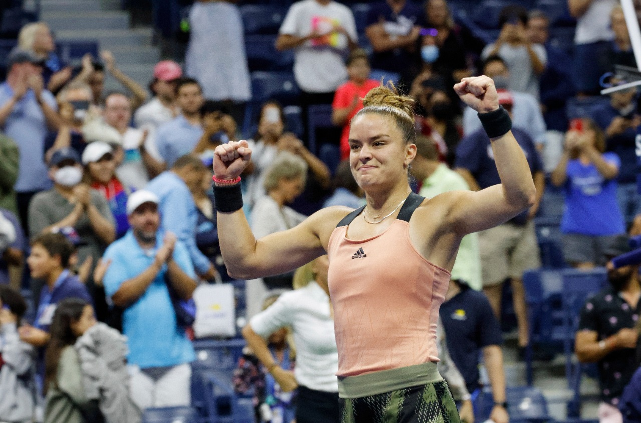 ¡Histórico! La griega Maria Sakkari alcanza por primera vez los cuartos en el US Open