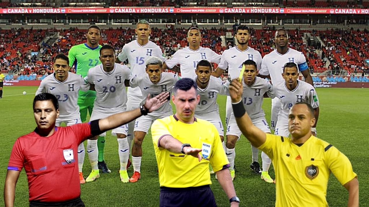 Honduras ya conoce los árbitros que le pitarán los tres partidos de la octogonal en octubre