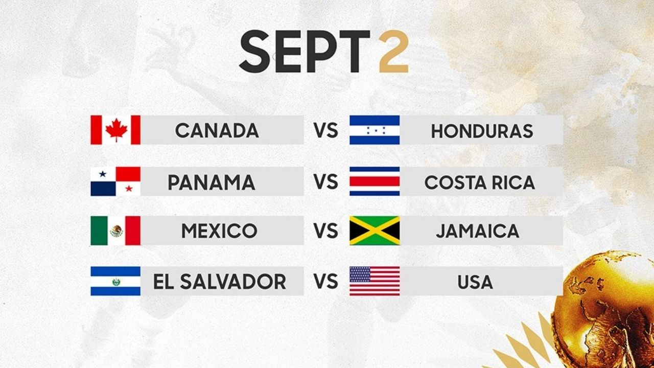 Canal y hora de los partidos de la eliminatoria de Concacaf rumbo a Qatar 2022