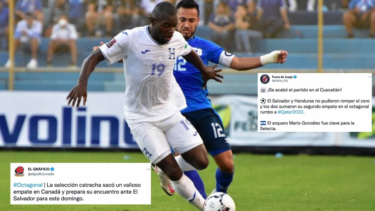 Así reaccionó la prensa internacional tras el empate de Honduras ante El Salvador