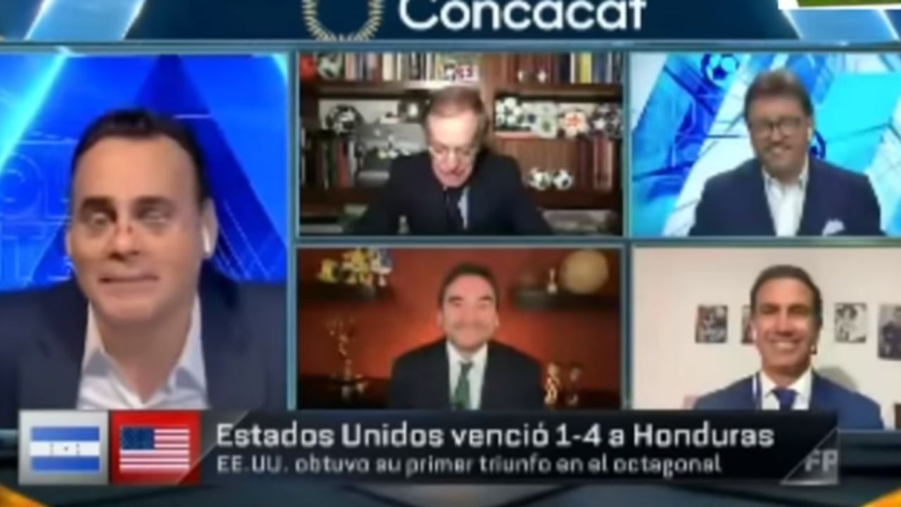Periodista uruguayo alabó buen primer tiempo de Honduras y Faitelson le echa flores a Berhalter