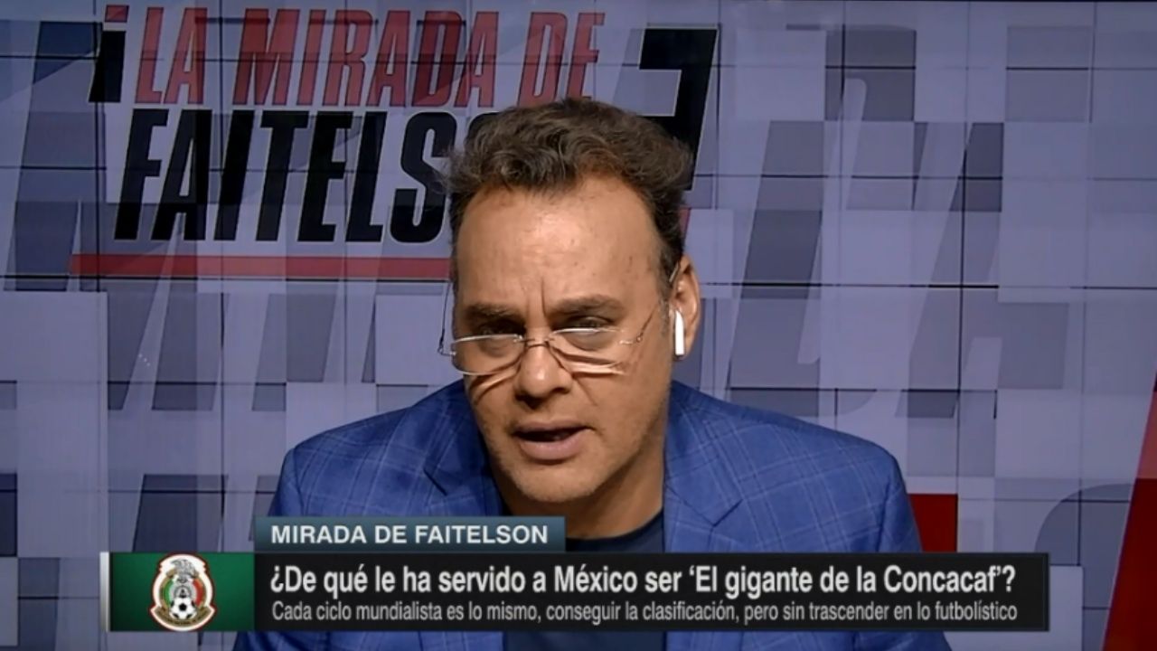 Faitelson explota y asegura que a México no le ha servido de 'nada' ser el gigante de Concacaf