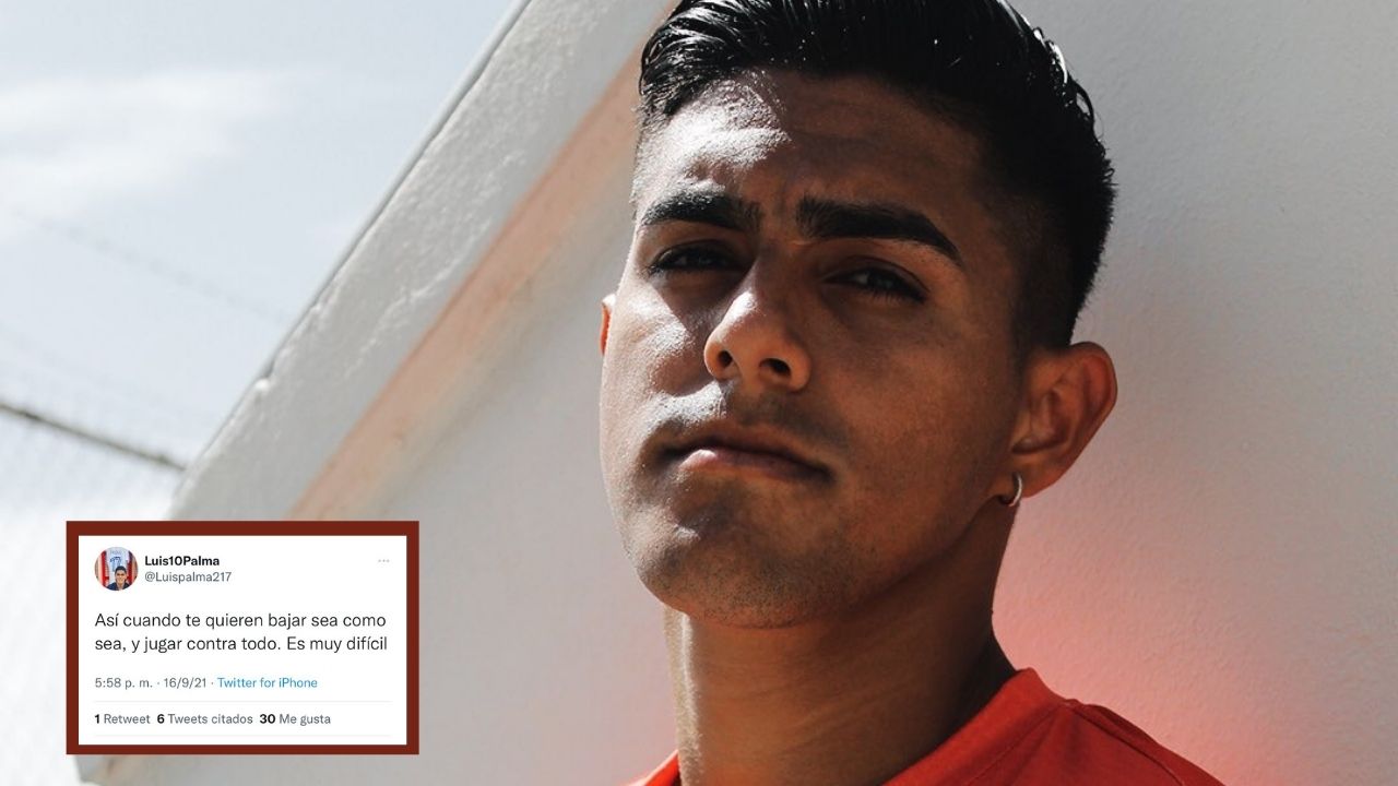 Luis Palma compartió su enojo en redes al decir que el Vida lo quiere bajar 'sea como sea'
