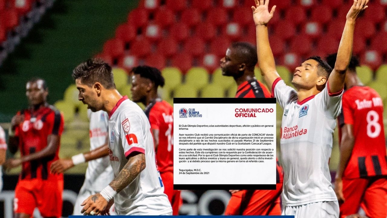 Olimpia envió su postura a Concacaf tras los hechos ocurridos en Surinam