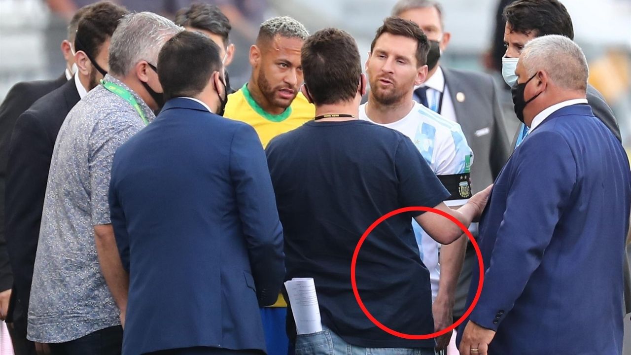 Lo último: El brasileño que suspendió el juego entró armado al campo