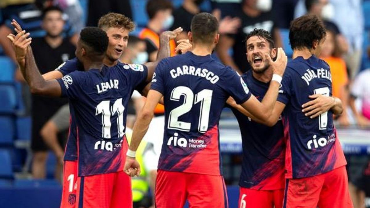 El Atlético de Madrid remonta y gana 2-1 al Espanyol en el descuento