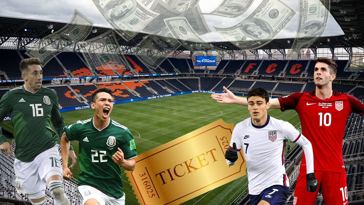 3 mil lempiras es el precio de la entrada más barata para ver Estados Unidos vs México en el octogonal