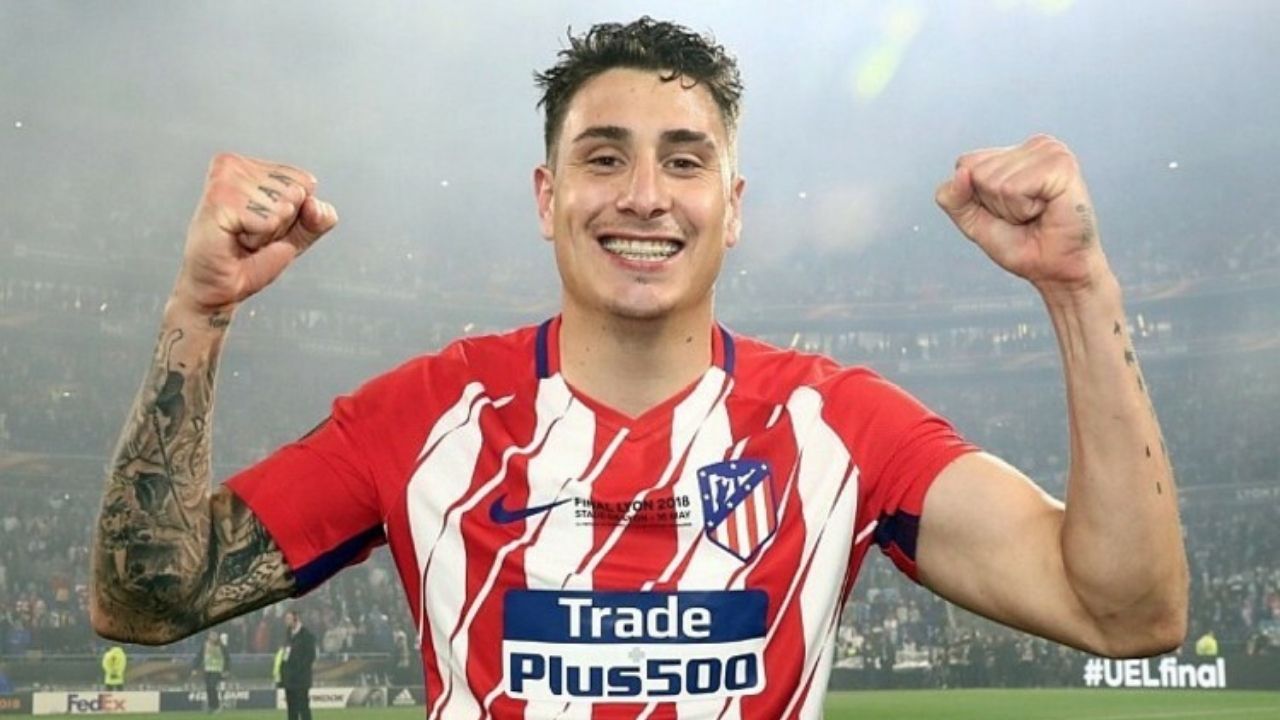 ¡Ya la luce! Defensa del Atlético de Madrid ya posa con la camiseta del Olimpia