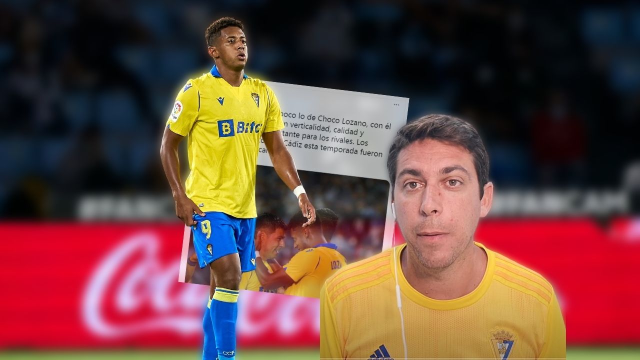 Youtuber español se rinde ante el Choco Lozano tras su triunfo con el Cádiz