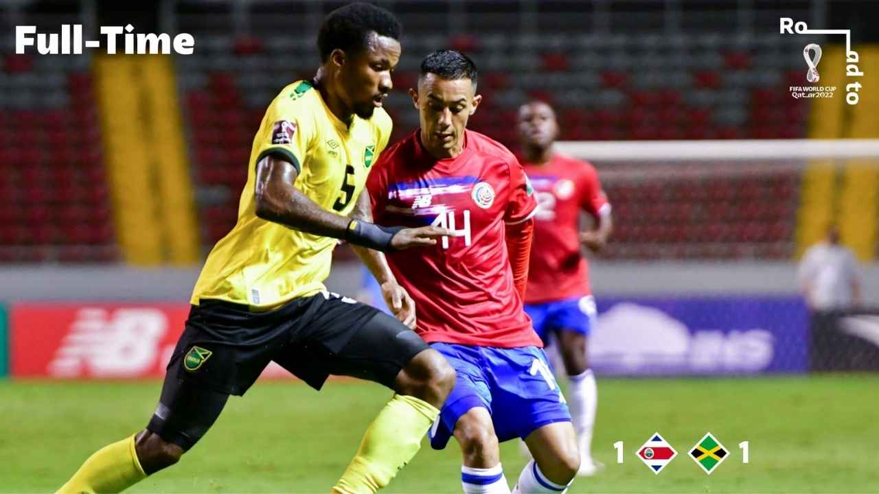 ¡Sin levantar cabeza! Costa Rica saca un empate de San José ante Jamaica