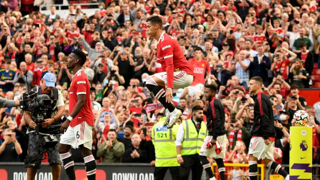 Imágenes: Así fue el recibimiento de Cristiano Ronaldo en el Old Trafford