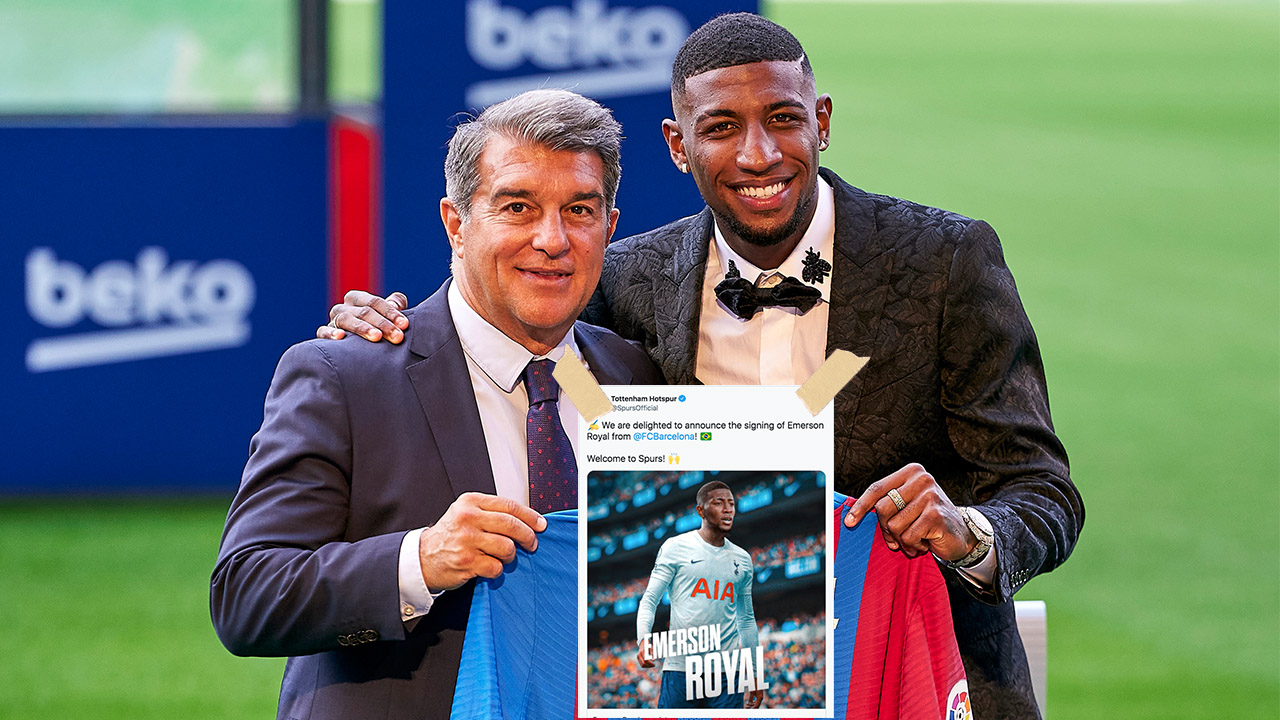 El emotivo mensaje de despedida de Emerson Royal