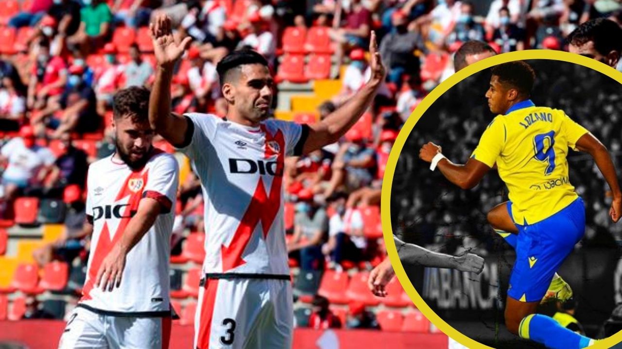 El Rayo y su efecto Falcao miden el resurgir del Cádiz del Choco Lozano