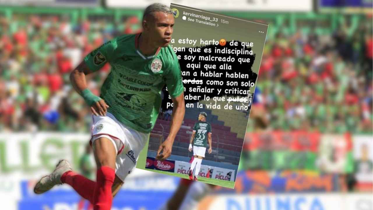 ¡Explotó! Kervin Arriaga reacciona a las críticas: 'Estoy harto que me digan indisciplinado'