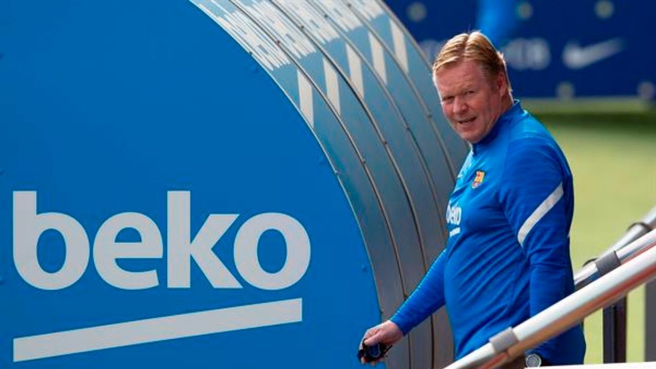 Ronald Koeman no estará en el banquillo ante el Atlético de Madrid