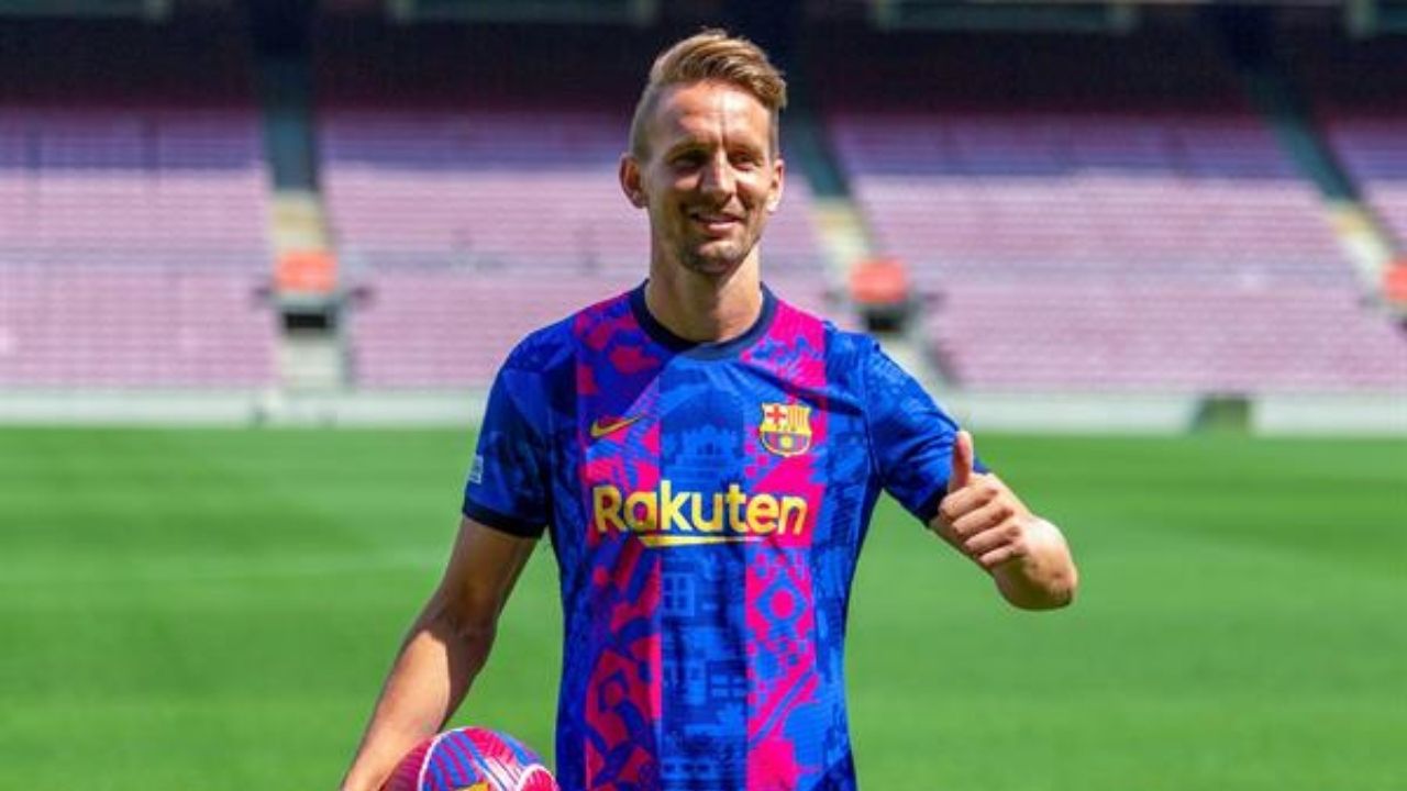 Luuk de Jong en su presentación con el Barcelona: 'Encajo en el equipo'