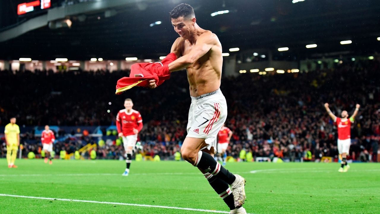 Cristiano Ronaldo aparece al final para salvar al Manchester United y sigue siendo Míster Champions