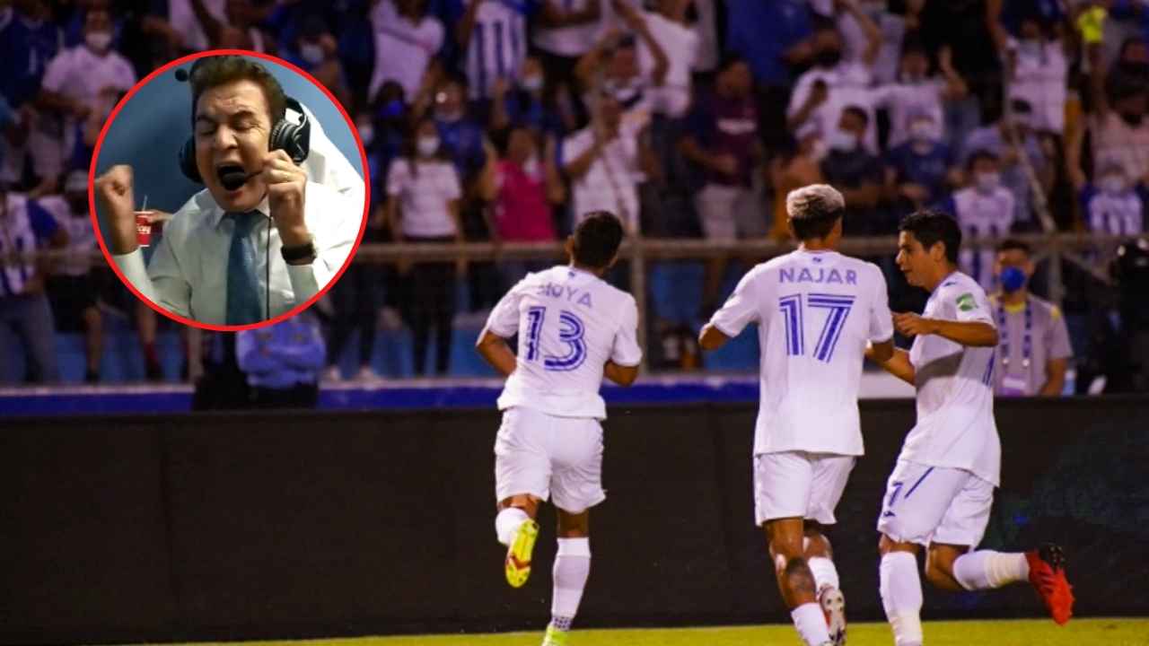 ¡Memorable! La narración de Salvador Nasralla del gol de Honduras ante Estados Unidos
