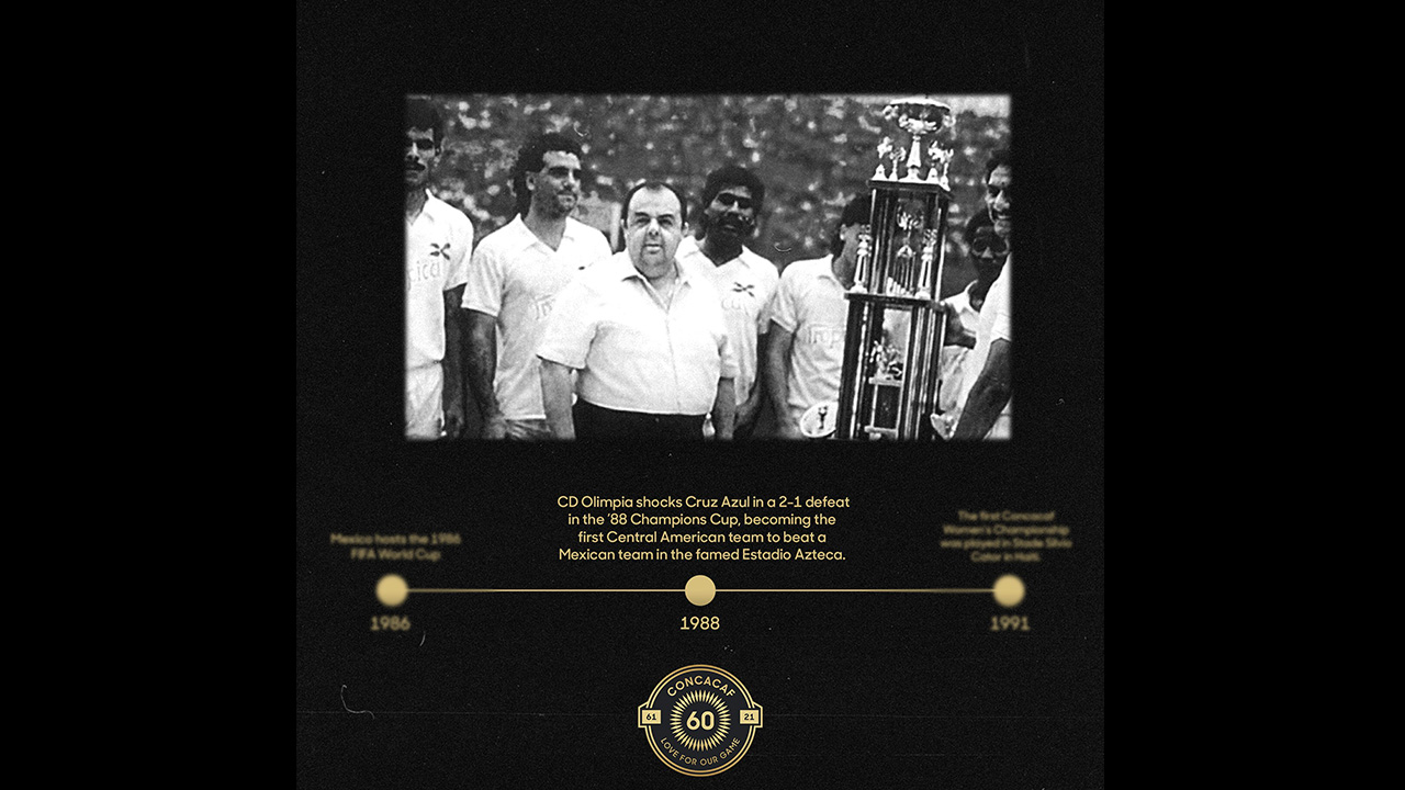 Concacaf destaca al primer equipo hondureño en lograr un aztecazo