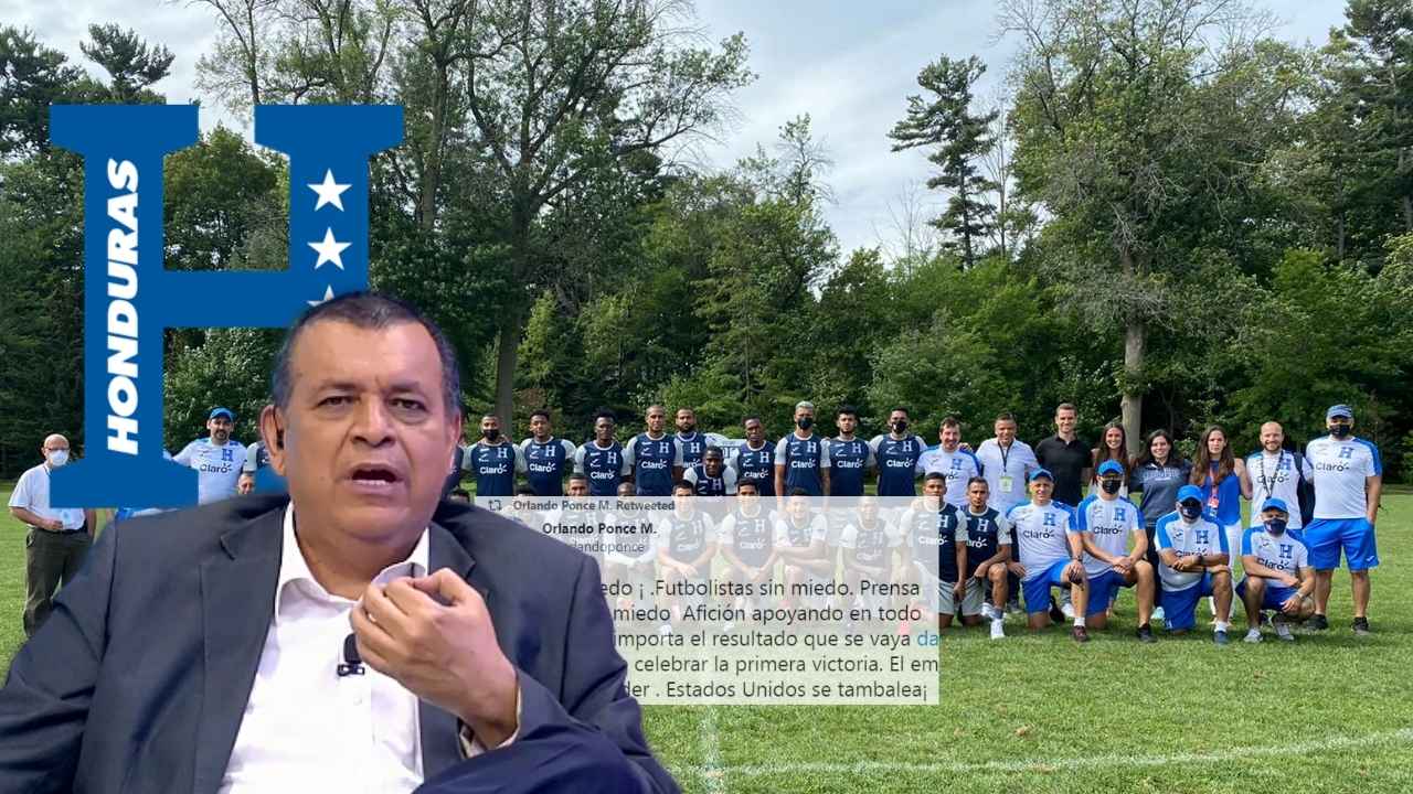 Orlando Ponce con contundente mensaje previo al duelo de Honduras: 'Coito, sin miedo'