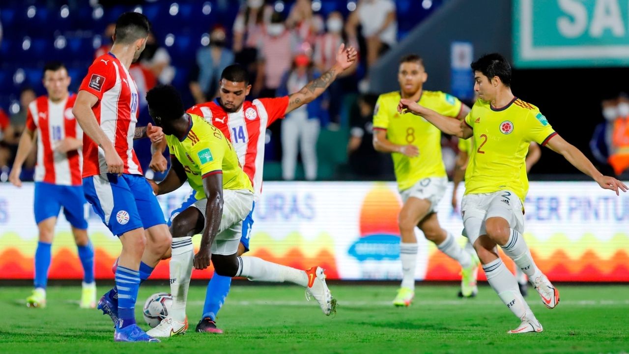 Paraguay y Colombia empatan en partido dominado por los cafeteros