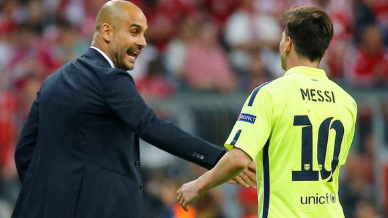 Pep Guardiola desea que Messi pueda jugar ante el City en la Liga de Campeones