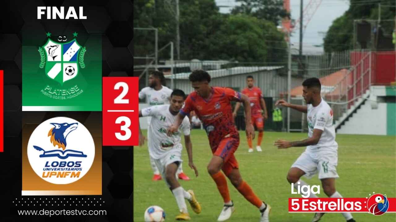 ¡Nuevo aullido! Lobos UPN hunde más al Platense en un partido lleno de goles