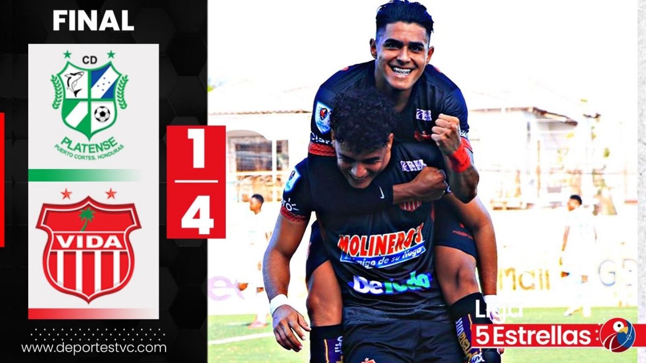 ¡Poker de goles! Vida sin piedad ante Platense en el estadio Excélsior