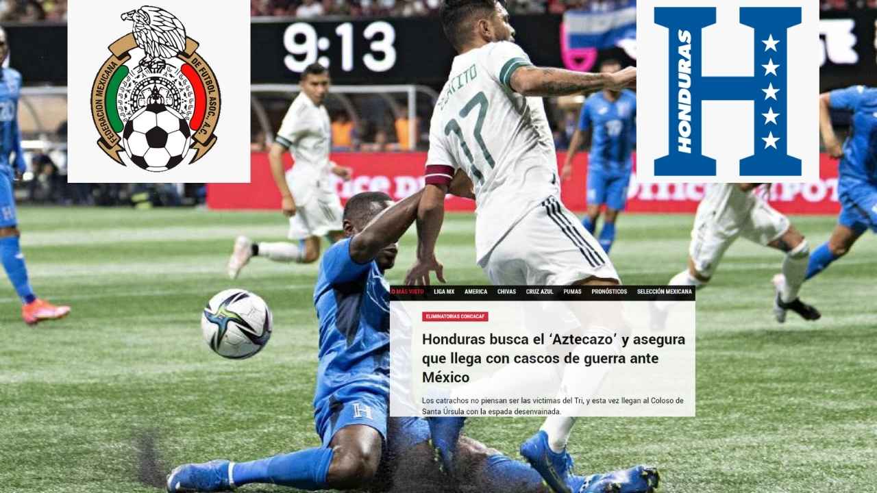 'Con casco de guerras': Medio internacional destaca partido entre México y Honduras