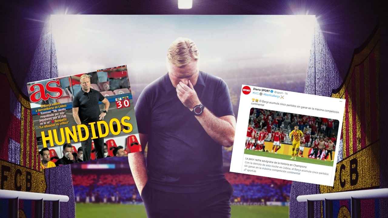 'Ridículo continental': Así vivió la prensa internacional la derrota del Barcelona