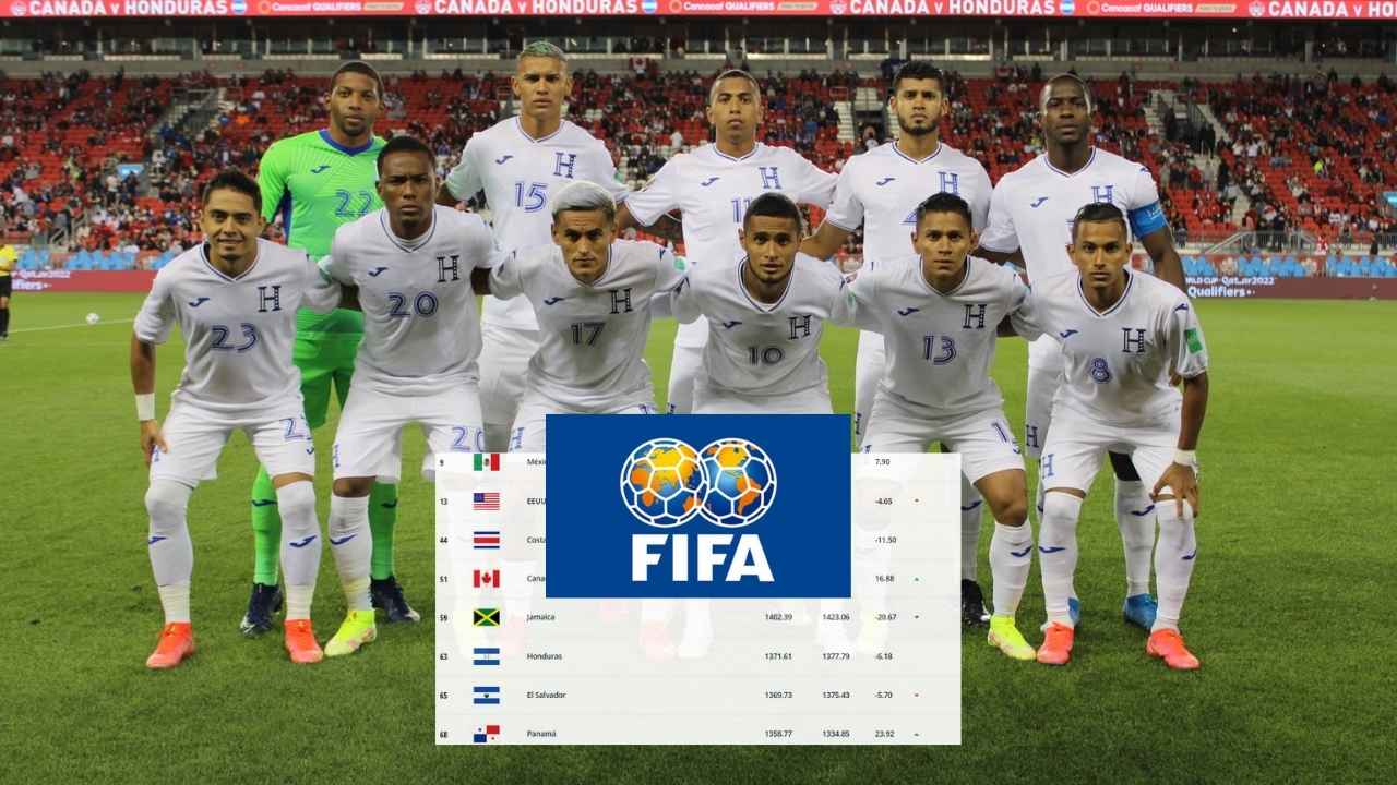 Así le fue a Honduras en la actualización del ranking FIFA de septiembre