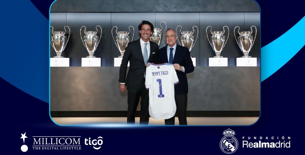 Alianza entre Millicom|Tigo y Fundación Real Madrid