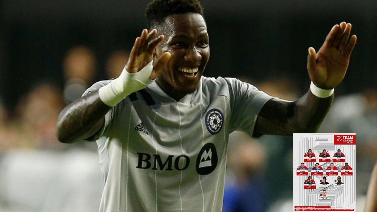Romell Quioto figura en el equipo de la semana de la MLS