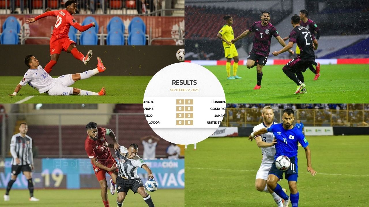 Así queda la tabla de posiciones tras la jornada 1 de la eliminatoria de Concacaf