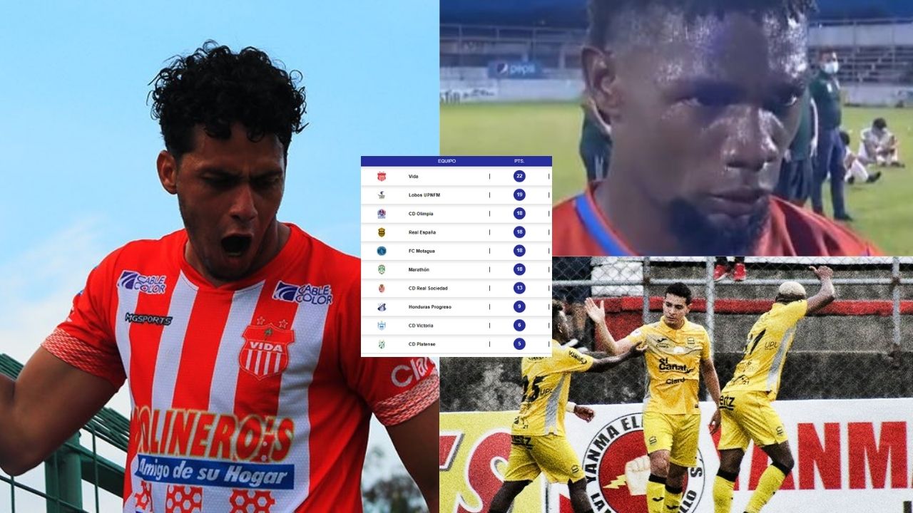 ¡A falta del clásico! Así marcha la tabla de posiciones del Apertura 2021-22 en Honduras