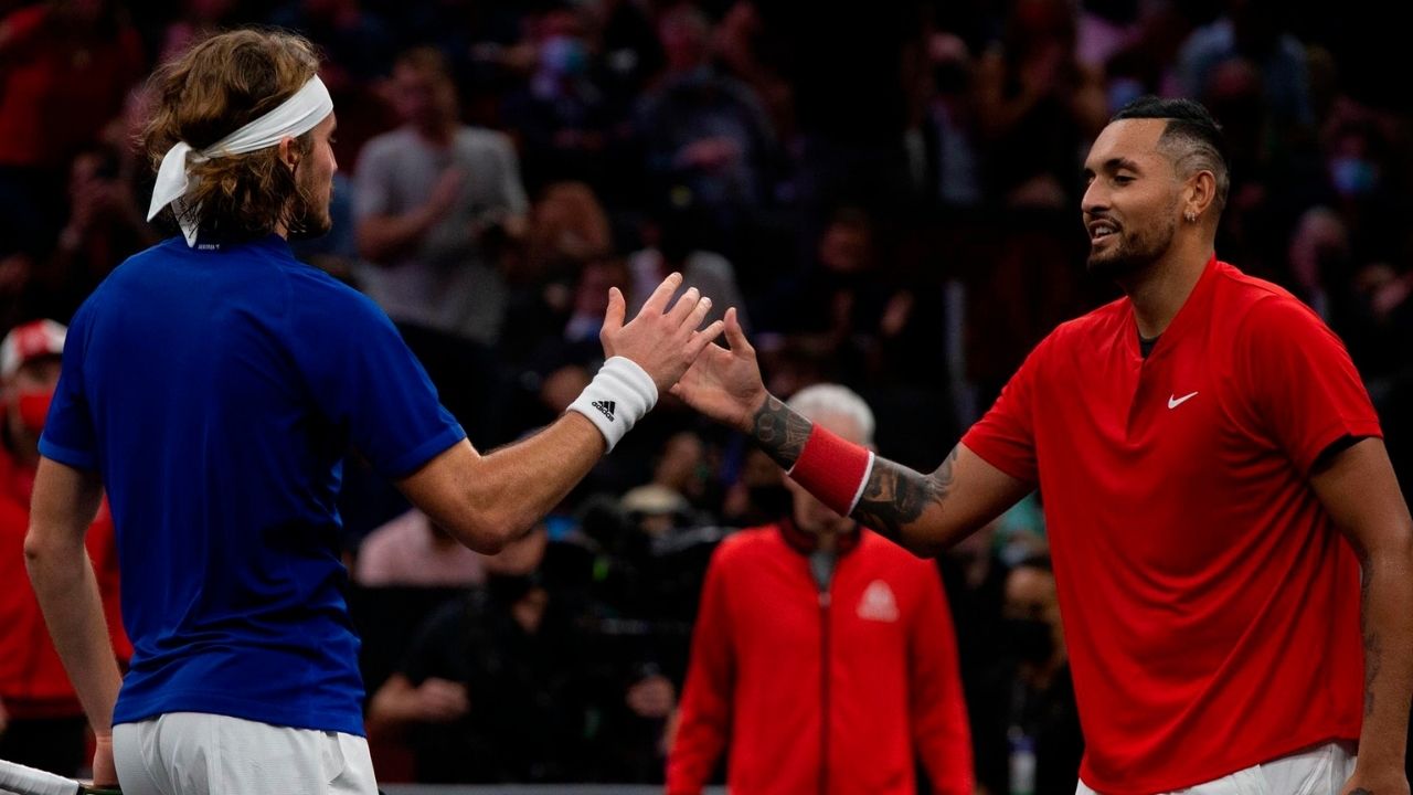 Tsitsipas supera a Kyrgios y Europa tiene ventaja de 5-1