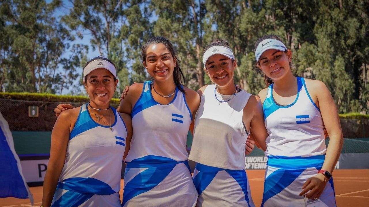 Honduras hace historia en la Copa Federación de tenis de Billie Jean King en Bolivia