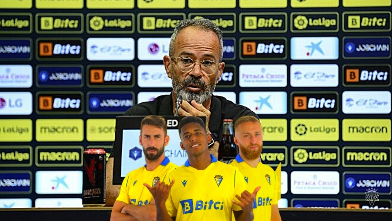 Entrenador del Cádiz revela por qué envió a la grada al Choco Lozano y otros jugadores