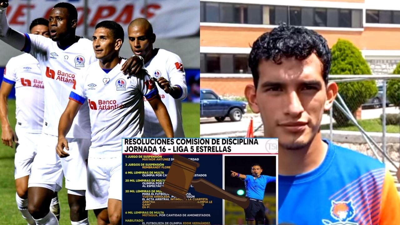 Comisión de Disciplina confirmó los duros castigos a equipos y jugadores previo a la jornada 17