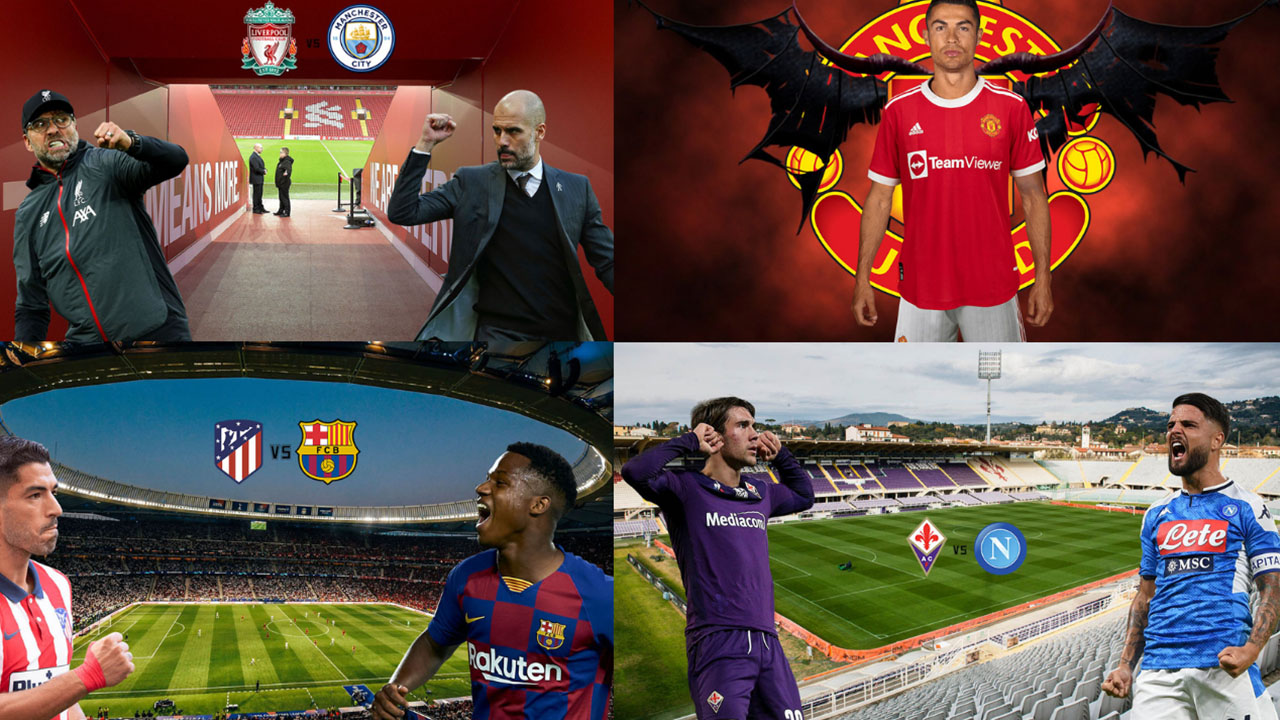 Lo que no sabías de los partidos más destacados del fin de semana en las cinco grandes ligas europeas