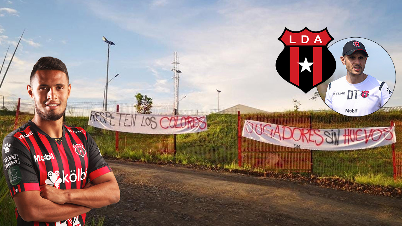 En medio de protestas de aficionados, el Alajuelense de Alex López presenta a su nuevo entrenador