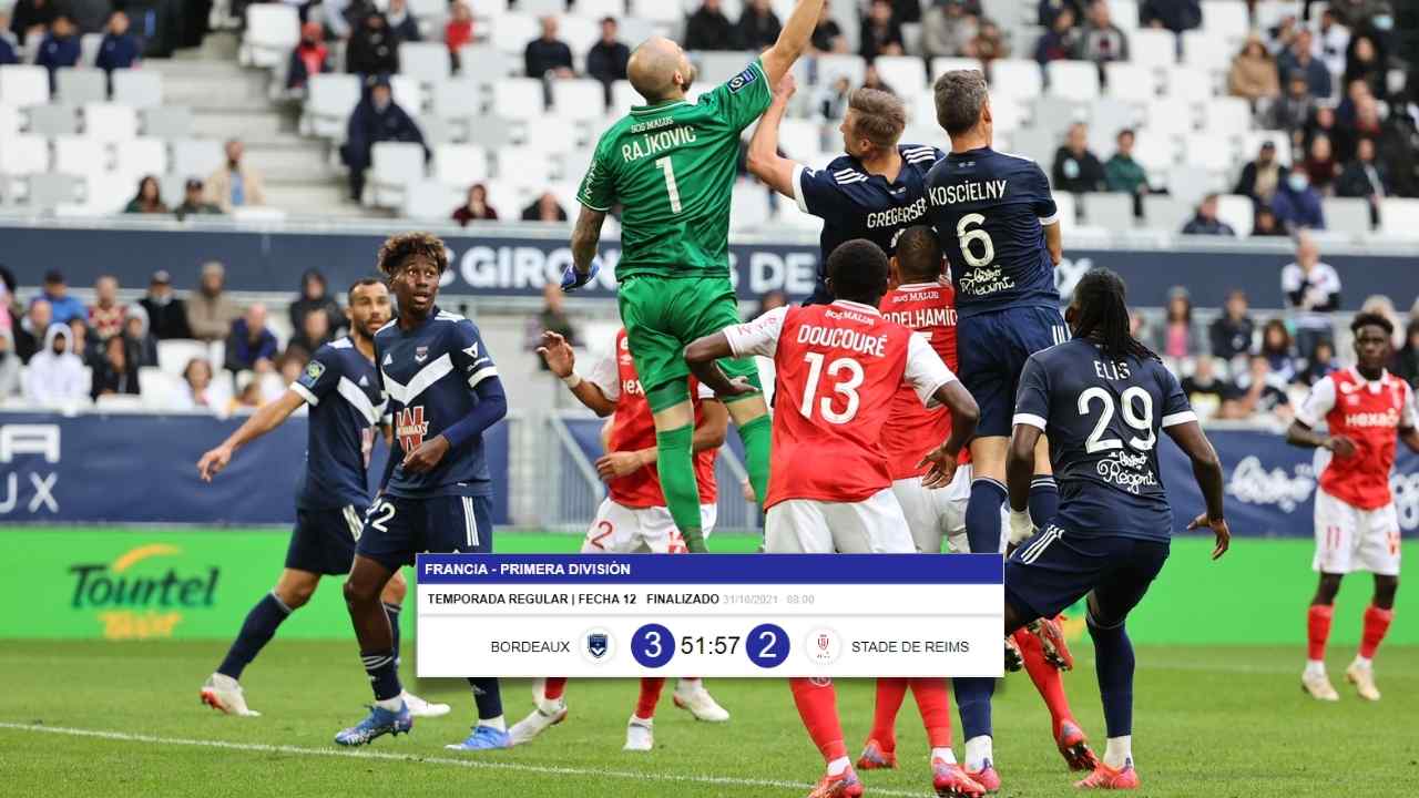 ¡Gran remontada! Alberth Elis y Burdeos se imponen ante el Stade Reims