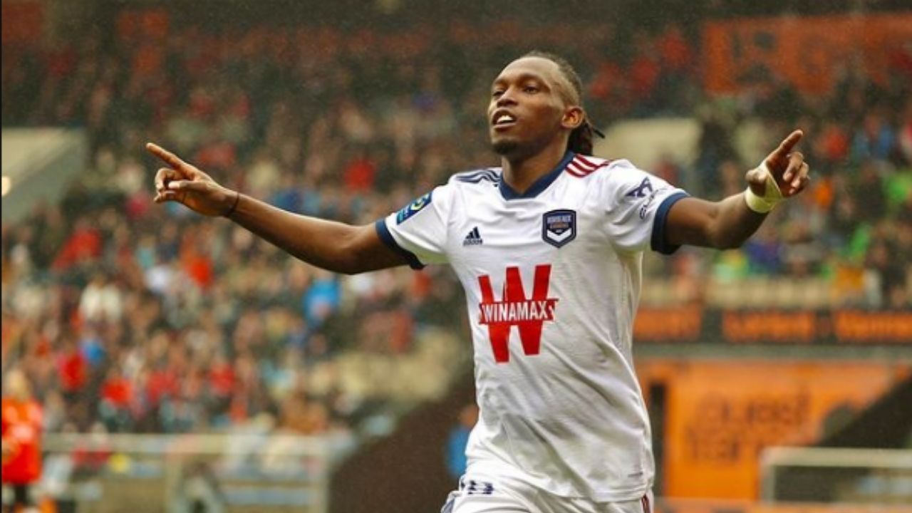 La reacción de Alberth Elis tras anotar su primer gol en Francia